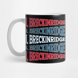 TEXT ART USA JOHN BRECKINRIDGE Mug